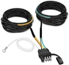 Gonice 25FT 4 Pin Trailer Wiring Harness Kit With Black Nylon Protective Sleeve, New. Price: $26.98.