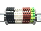 Phase Ac Power Distribution Din Rail Terminal Block Assembly 10AWG 30A 600V New. Price: $32.97.