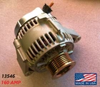 160 Amp 13546 Alternator Toyota Supra High Output Hd Performance New M/t. Price: $199.98.