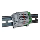Din Rail Power Distribution Terminal Block Kit 8-POLE 12-26 Awg 120V 20A Cnc New. Price: $26.96.