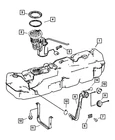 Genuine Mopar Pressure Sensor 68013498AA New. Price: $116.86.