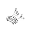 Genuine Mopar Rivet 68173138AA New. Price: $14.73.