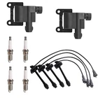 Ignition Coil Wire + Denso 4504 Spark Plugs Fits 97-01 Toyota Camry 2.2L L4 New. Price: $108.99.