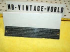 Mercedes 72 W109 300SEL 4.5 280SEL Under Hood Metal California Emission Plaque Used. Price: $102.50.