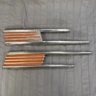 Lincoln 1942-1948 Tail Light Fender Trim Molding Extensions 26H-13477 26H-13476 Used. Price: $283.98.