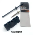 10 Pack Battery Base Clamp Hold Down Kit Fits Ford Lincoln Mercury Deka 09646 New. Price: $42.99.