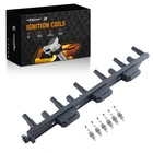 1X Ignition Coil + 6X Spark Plug Set For 00-06 Jeep Wrangler Tj 4.0L 56041476AA New. Price: $58.00.