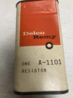 Delco Remy Resistor A-1101, Sealed Box General Motors 12 Volt Coil New. Price: $24.99.