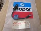 Nos Mopar Starter Relay Fusible Link 1970-71 E-body 1971 B-body #2983706 New. Price: $150.00.