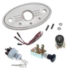Complete Billet Aluminum Oval Switch Panel Dash Kit New. Price: $83.99.