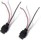 Pcs Car 3157 Socket Harness, T25 Bulb Male Adapter, Pre-wired New. Price: $13.99.