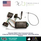 Tekonsha 118301 T-one T-connector Harness 4-WAY Flat With Circuit Protected New. Price: $49.99.