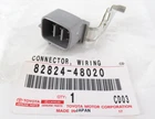 Genuine Oem Toyota Lexus 82824-48020 Wiring Harness Connector New. Price: $40.42.