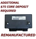 98-06 Jaguar Power Seat Control Module LJE2160AA Ab LJA2160AG Exchange Remanufactured. Price: $199.00.