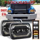 2PCS For Sterling Truck LT9500 7X6" 5X7" Headlights Sealed W/drl Turn Signal New. Price: $63.99.