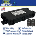 2012 Dodge Charger Rf Hub Receiver Module Win Programmed 5026794AH Remanufactured. Price: $449.00.