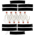 Apdty 142686 Uninsulated 16-22GA 1/4 In. Spade Connectors New. Price: $18.95.
