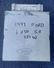 Computer Module 1997 Ford F-250 F-350 5.8L V8 351W Ecu F7TF 12A650 Na GGB0 Used. Price: $370.49.