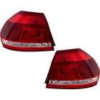 Halogen Tail Light Set For 2012-15 Volkswagen Passat Outer Clr/red W/bulbs 2PCS New. Price: $151.97.