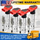 4 Ignition Coils + Spark Plugs For Vw Tiguan Passat Jetta Eos Gti Cc 2.0L 2.0T New. Price: $61.95.