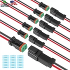 6 Kit Deutsch Dt 2 Pin Black Female Wiring Harness Pigtail Wire New. Price: $26.65.