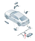 New Audi A5 Sportback F5 Rear Tailgate Opening Sensor Line 8W1962239. Price: $96.38.