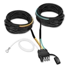 Gonice 25FT 4 Pin Trailer Wiring Harness Kit With Black Nylon Protective New. Price: $19.99.