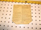 Mercedes W126 380SEL1985 Under Hood Fuse Designation Usa Oem SHEET,1265450500. Price: $23.50.