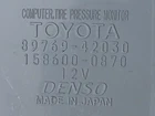 2008-2011 Toyota RAV4 Tire Pressure Monitoring System Module P/n 89769-42030 Used. Price: $33.99.