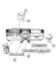 Genuine Mopar Gang Switch 4602903AF New. Price: $10.89.