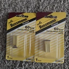 Nos Cooper Bussmann FMX-60 Fusible Link 60A (lot Of 2) New Old Stock. Price: $8.00.