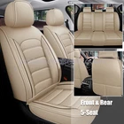 Fit For Bmw Car Cover Full Set Pu Leather 5-SEATS Front + Rear Protector Us New. Price: $66.99.