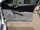 2013 Camry Rh Pass Side Front Door Interior Trim Panel Black/gray FD10 Used. Price: $155.00.