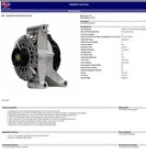 Alternator Carquest 8442A Remanufactured. Price: $99.99.