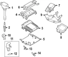 Genuine Nissan Control Module 237F0-6SX6B New. Price: $361.31.