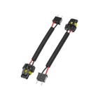 Partuto Pcs H7 9005 9006 Female Extension Wire Harness 7.28", Black New. Price: $12.14.