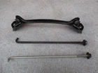 Genuine Toyota 07-21 Tundra 08-22 Sequoia Battery Holddown Clamp Kit 74481-0C030 Used. Price: $30.00.