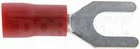 22-18 Gauge Spade Terminal, No. 8, Red New. Price: $10.70.
