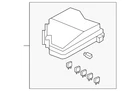 Genuine Honda Cover Relay Box 38256-SWA-A01 New. Price: $35.19.