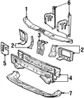 Genuine Ford Side Panel F5RZ-13W017-A New. Price: $11.88.