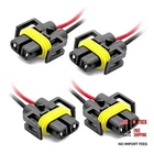 4PCS H11 H9 H8 880 881 Female Adapters Wiring Harness Sockets Oem Replacement New. Price: $11.79.