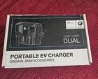 Portable Ev Battery Charger Cord Original Bmw Accessories Dual 120V / 240V New. Price: $275.00.