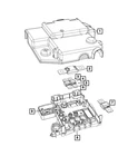 Genuine Mopar Mega Fuse 68093581AA New. Price: $20.26.