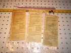 Mercedes W124 Under Hood Usa Lang Fuse Designation Sheet ONLY,1245450700KZ. Price: $22.95.