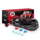 Nilight Led Bar Wiring Harness Kit 16AWG 12V On Off Waterproof Switch New. Price: $17.99.