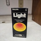 Vintage 1983 Philips SL*18 Light Bulb 18W 75W Equiv 1100 Lumens New Old Stock. Price: $37.95.