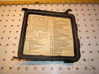 Mercedes Early W140 S420 Front Fuse Designation Sheet & COVER,1405453100SB. Price: $58.00.
