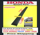 03-08 Honda Pilot For Door Molding Window Trim Cap Cover Driver Side Front Left Used. Price: $72.45.