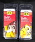 Dorman 5/16" Ring Terminals 12-10 Gauge Yellow 85445 Packs, 22PC New. Price: $5.99.