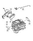 Genuine Mopar Engine Wiring 68213921AC. Price: $1309.01.